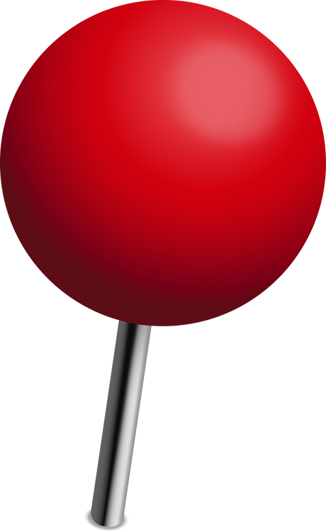 Red pin